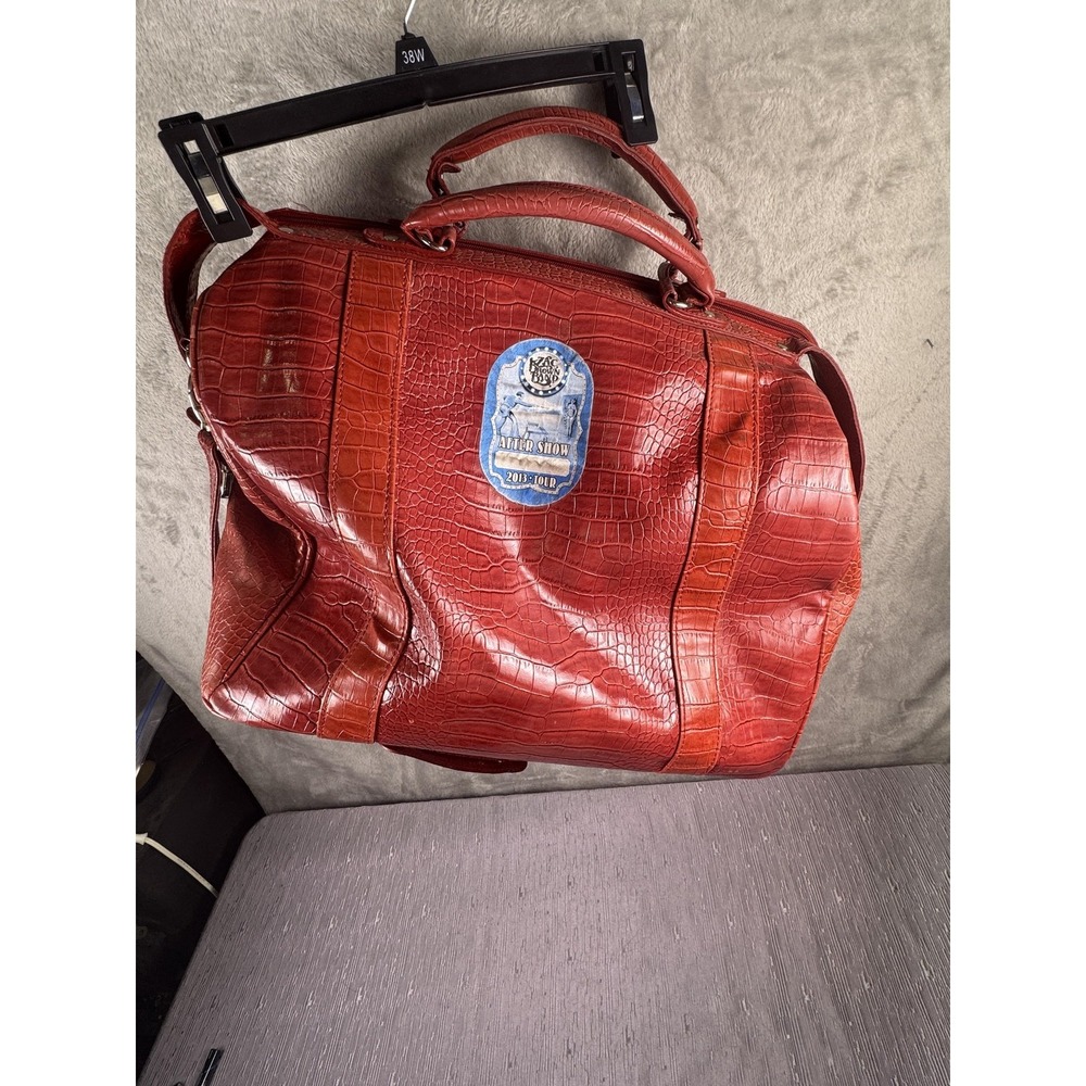 Zac Brown Band Red Croc Large Travel Duffel Bag Tour Promo After Show 2013 USA